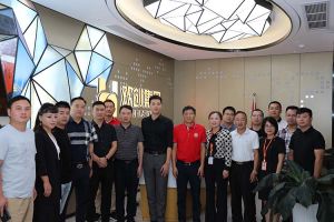 欢迎宜春市团委书记、商会及青企等一行领导莅临安博(中国)人力集团指导
