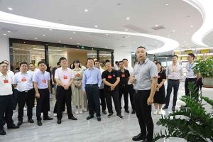 热烈欢迎广东省人大常委会2023年全国人大代表一行莅临安博(中国)集