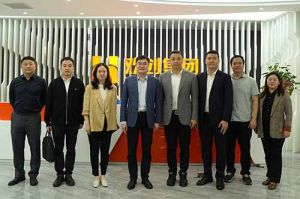 南沙区委常委、组织部部长张家炳率队莅临安博(中国)集团参观考察